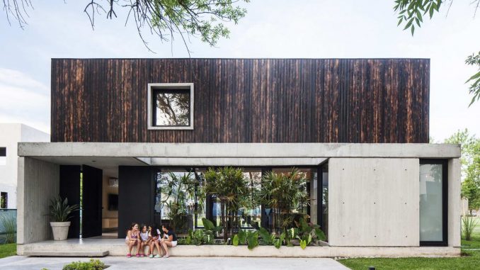 Модернистский дом на одну семью в Аргентине