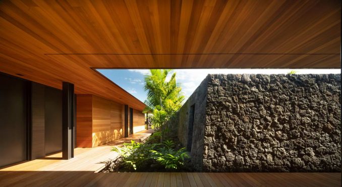 Очень гавайский минималистский дом