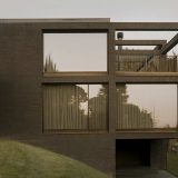 Кубический модернистский дом в Италии