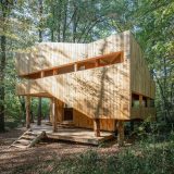 Абсолютно деревянный дом во Франции