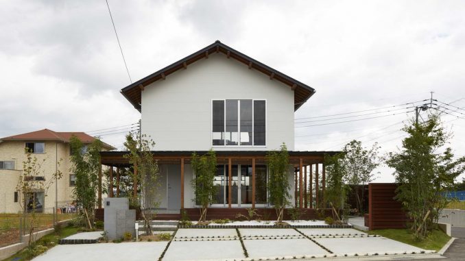 Деревянный каркасный трансформируемый дом по-японски