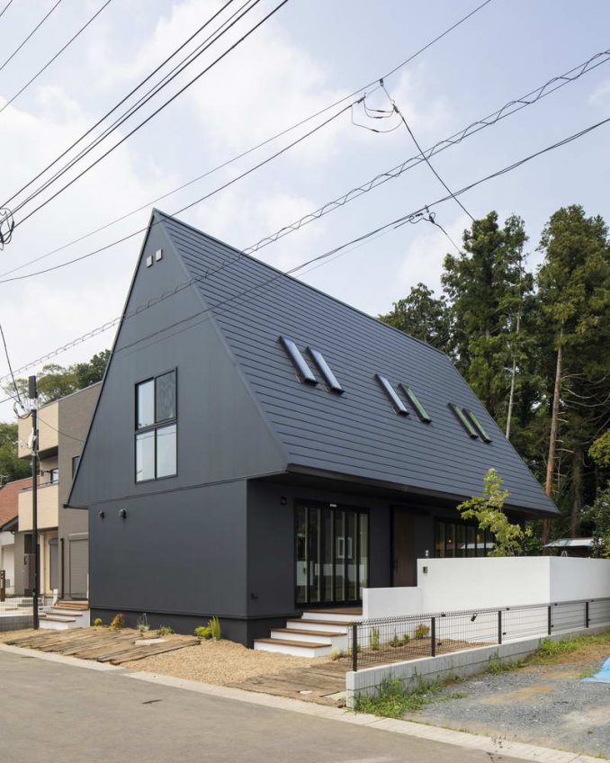 Простой японский дом