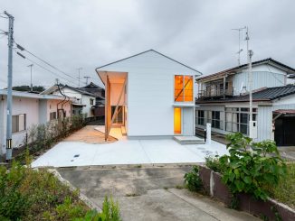 Фахверк по-японски: дом для семьи из трёх человек площадью 66 м2
