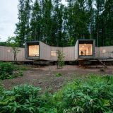 Лесной дом в Японии, куда можно сбежать всей семьёй
