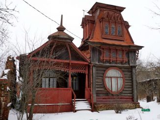 Деревянный русский модерн: Дом купца Рыбкина в Кимрах