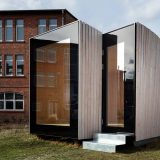 Экологичный и тёплый деревянный микро-дом в Германии
