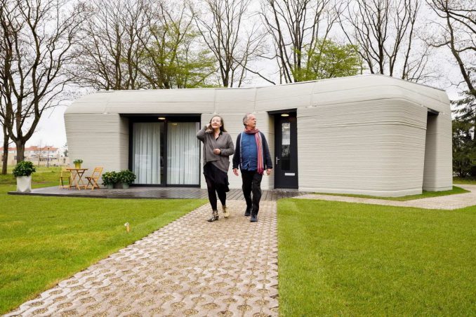 Первый дом в Европе, напечатанный на 3D-принтере, в котором живут люди