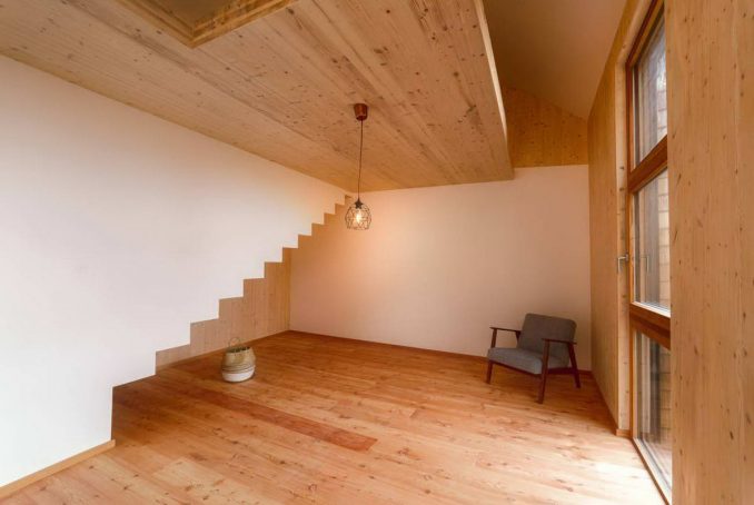 Дранка, лиственница, ель, пихта: деревянный дом в Австрии