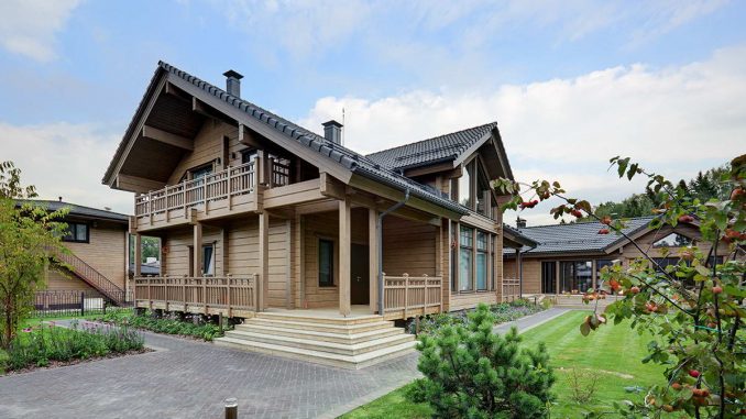 Honka House 3 Деревянный дом в Подмосковье