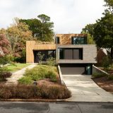 Кирпич, дерево, стекло: загородный дом в США