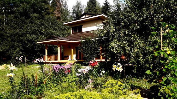 Villa Ruza 1 Дачный дом в японском стиле в Подмосковье