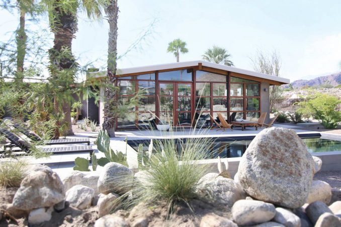 Дом в стиле "ранчо" в калифорнийской пустыне
