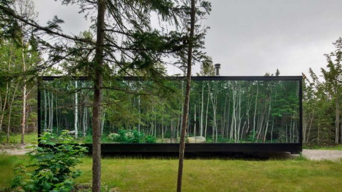 Два лесных домика для отдыха в Канаде