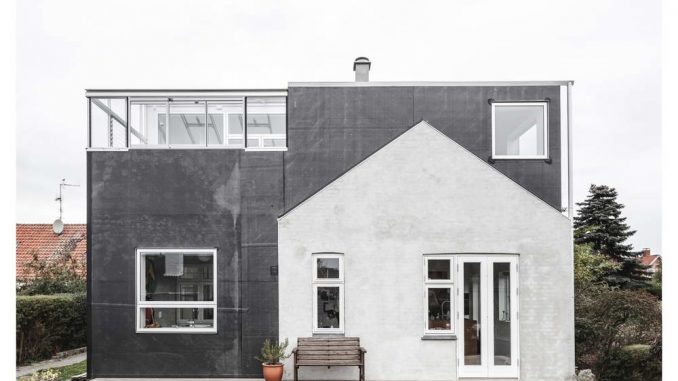 Helmet House 1 Расширение дома в Копенгагене