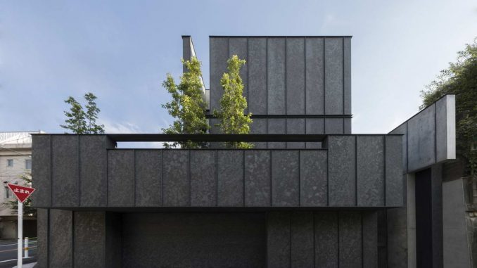 House in Senzoku-Ike 1 Дом в Японии, как чистый Монолит