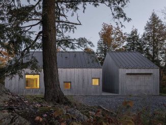 Лесной дом для отдыха в Канаде
