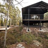 Лесной дачный дом в Швеции