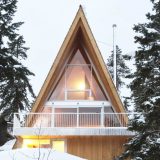 Дом для отдыха в канадских горах