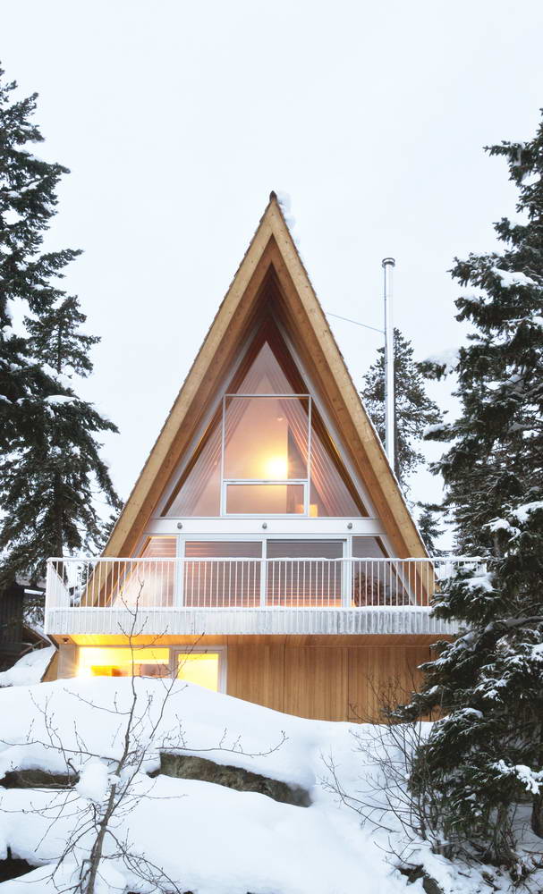 Дом для отдыха в канадских горах