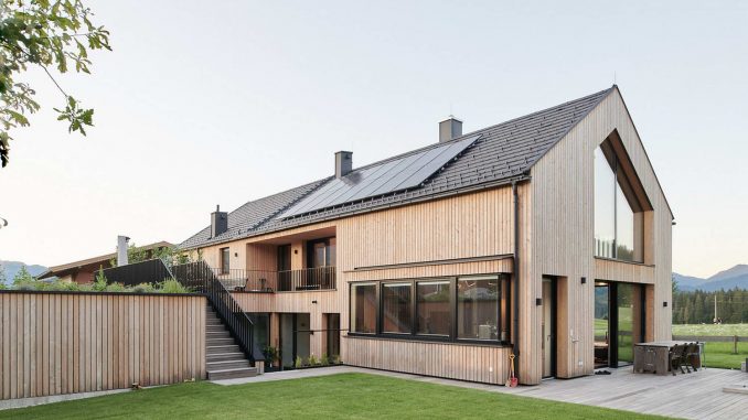 Деревянный пассивный дом в Австрии