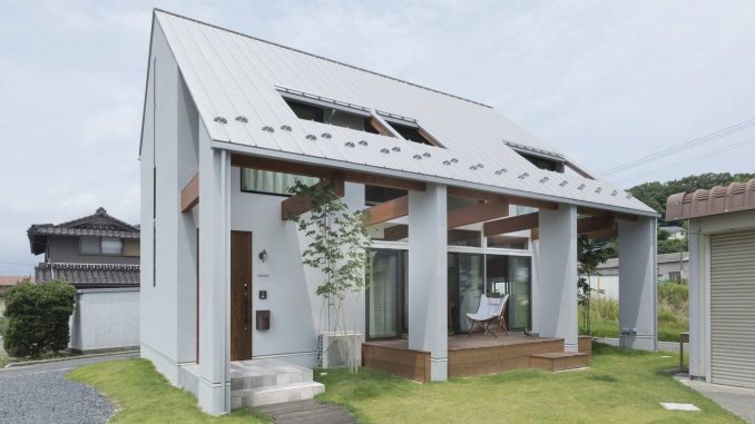 Konan-House 6 Дом как глэмпинг в Японии