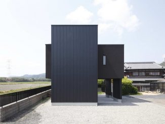 Сельский дом площадью ровно 100 квадратных метров в Японии