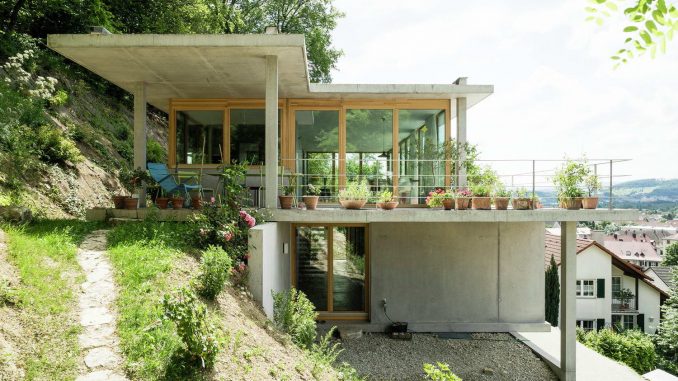 House on a Slope 1