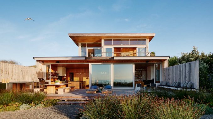 Surf_House 1 Деревянный дом для отдыха на берегу в США