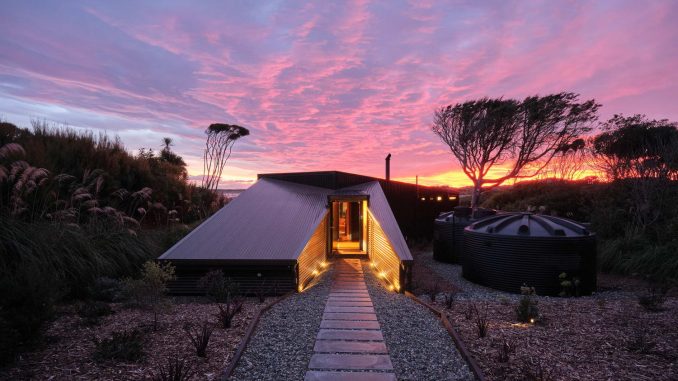 Бюджетный дом для отдыха площадью менее 100 м2 в Новой Зеландии