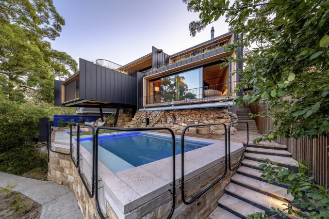 Просто красивый дом с необычным интерьером в Австралии