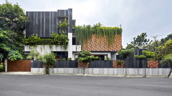 Project 58 Residence 1 Дом вокруг двора как диалог с землёй, ветром и солнцем