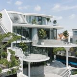 Скульптурный дом в Сингапуре