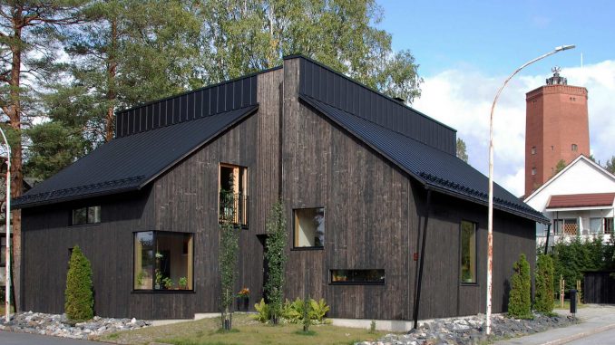 Villa Tervas 2 Городской дом с острой крышей для пенсионеров в Финляндии