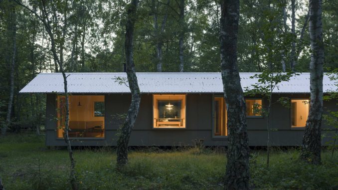 Between Birch House 18 Простой домик среди берёз площадью 58 м2 в Дании