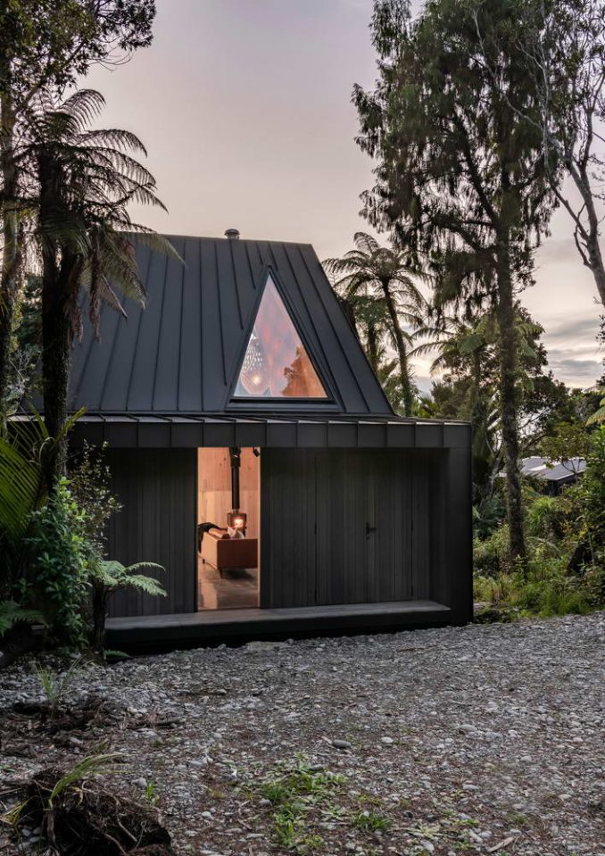Домик для отдыха площадью 46 м2 в Новой Зеландии 