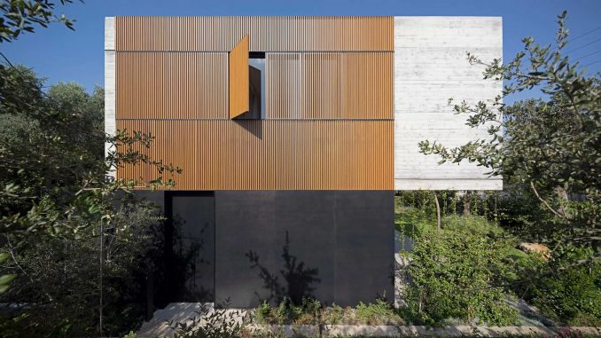 Slatted House 1
