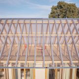 Дом с прозрачной крышей в Германии