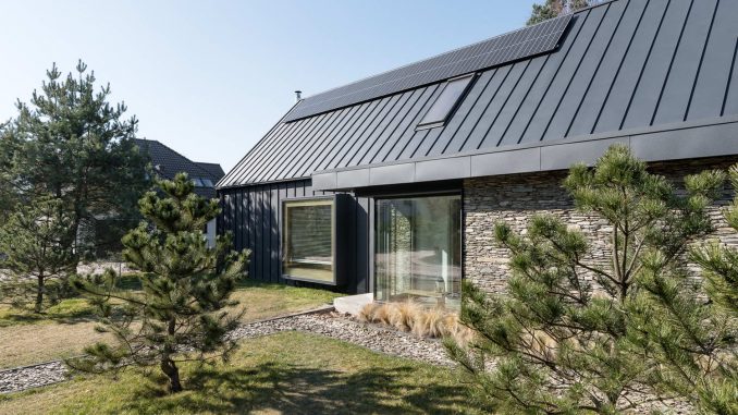 Ode to Nature House 2 Дом в стилистике "barnhouse" в Польше