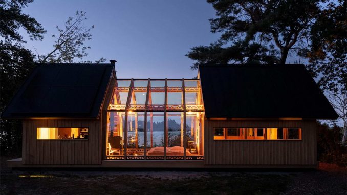 Cabin Anna 10 Трансформируемый дачный домик в Голландии