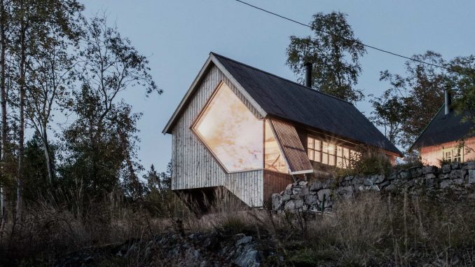 Cabin_Nordmarka 1 Домик для отдыха на природе в Норвегии