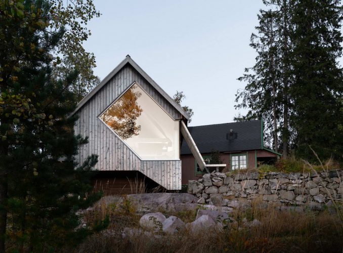 Домик для отдыха на природе в Норвегии 