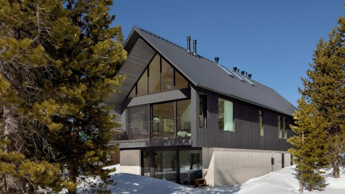 Hemlock Residence 1 Современная интерпретация шале в Калифорнии