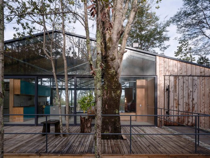 Лесной домик для инвалида в Чили 