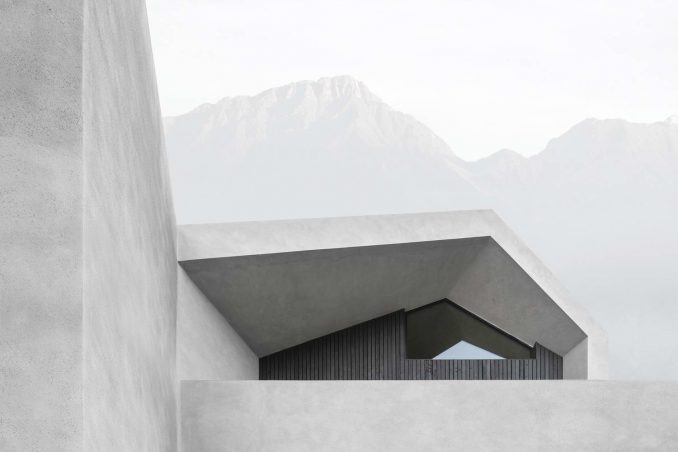 Современный сельский дом в австрийских Альпах 