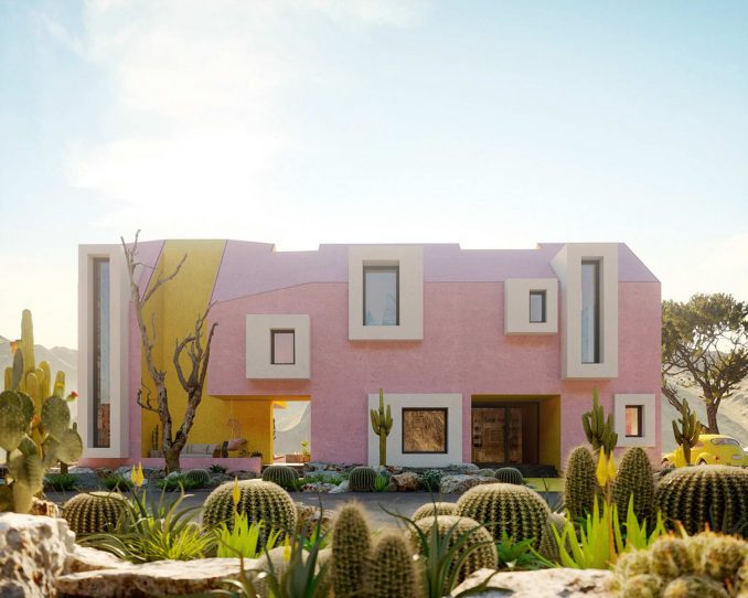 “Инстаграмный” дом в Мексике 