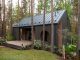 Каркасный дом среди сосен для внучки в Ленинградской области