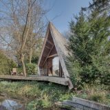 Гостевой домик у ручья площадью 25 м2 в Англии