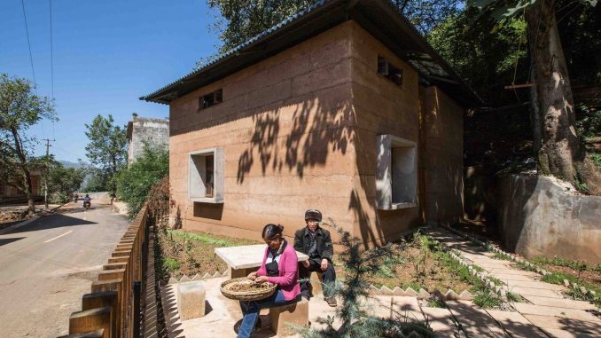 Reconstruction Village 1 Проект реконструкции дома в китайской деревне после землетрясения