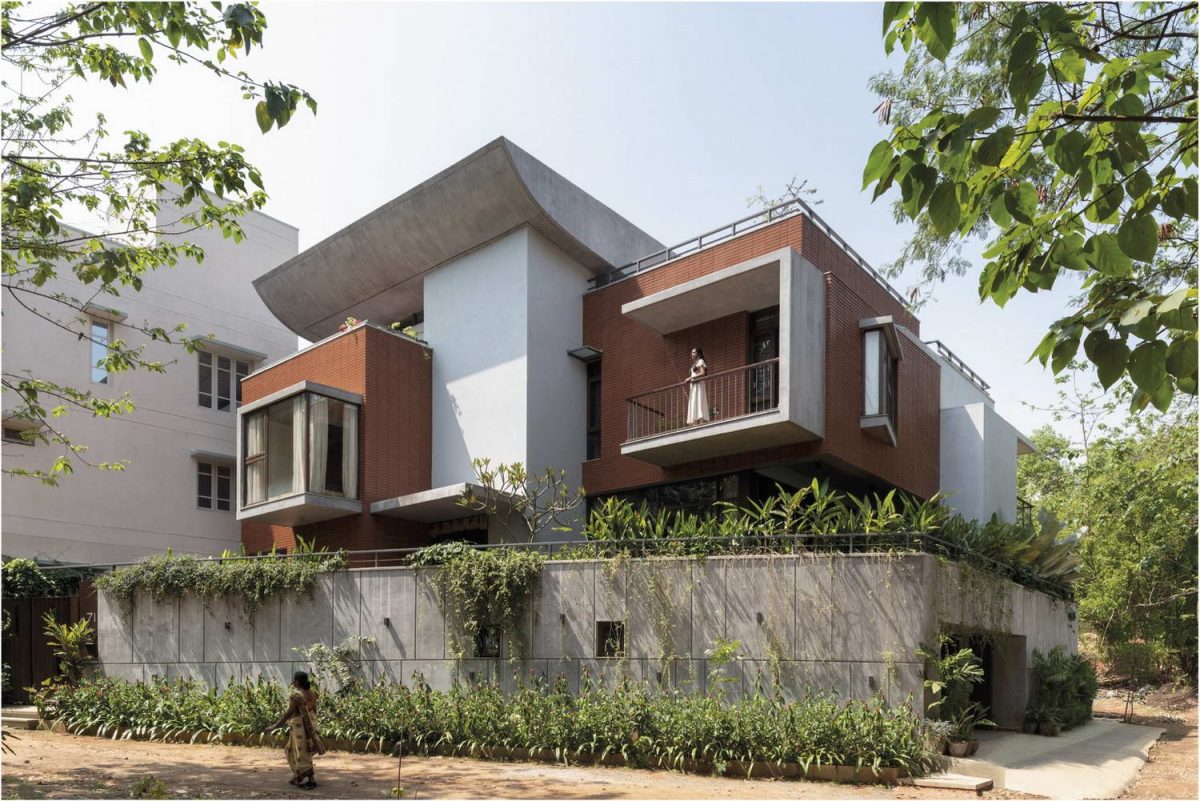 Модернистский дом в Индии