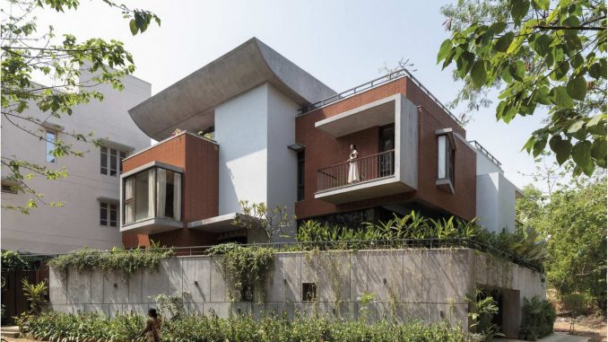 Модернистский дом в Индии